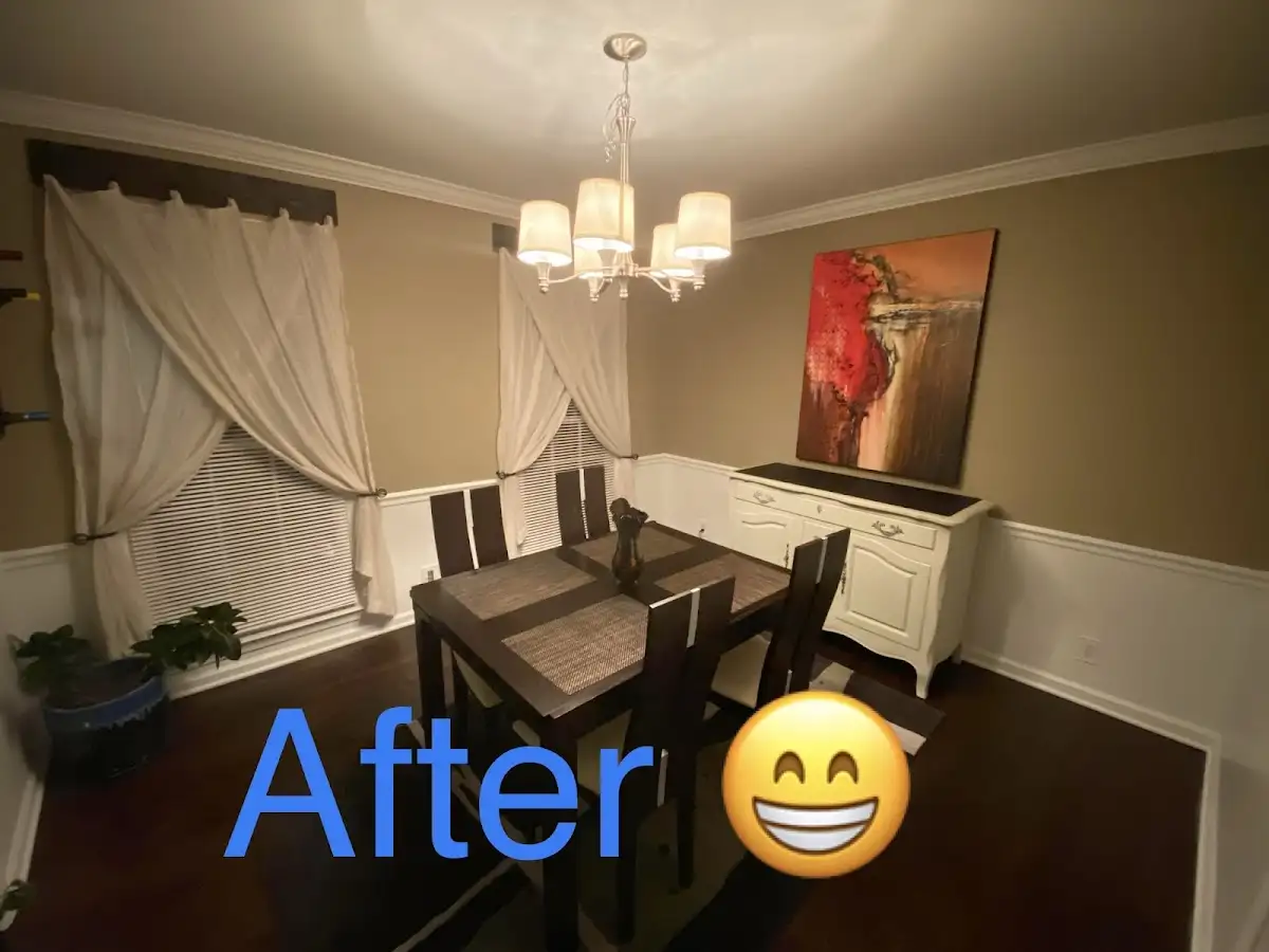 Professional dining room restoration after water damage in Woodbury